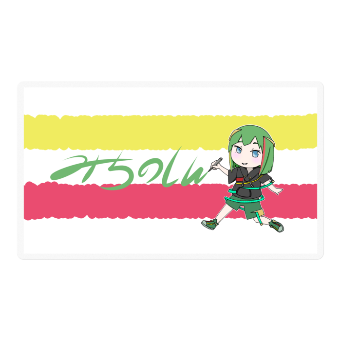 ステッカー - 100 x 100 (mm)