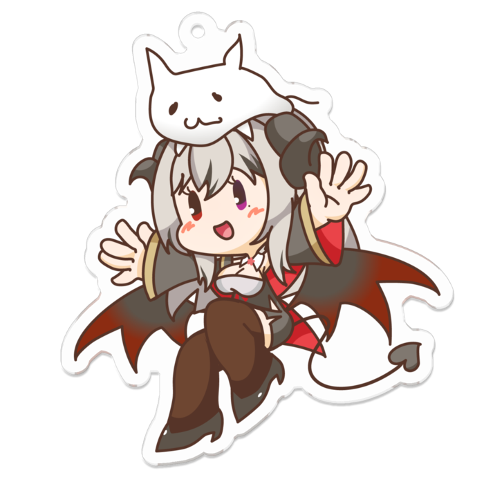 アクリルキーホルダー - 70 x 70 (mm)