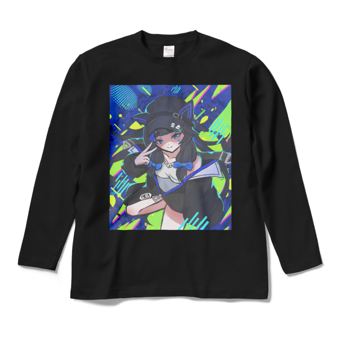 ロングスリーブTシャツ - M - ブラック