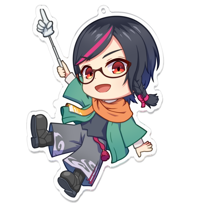 アクリルキーホルダー - 100 x 100 (mm)