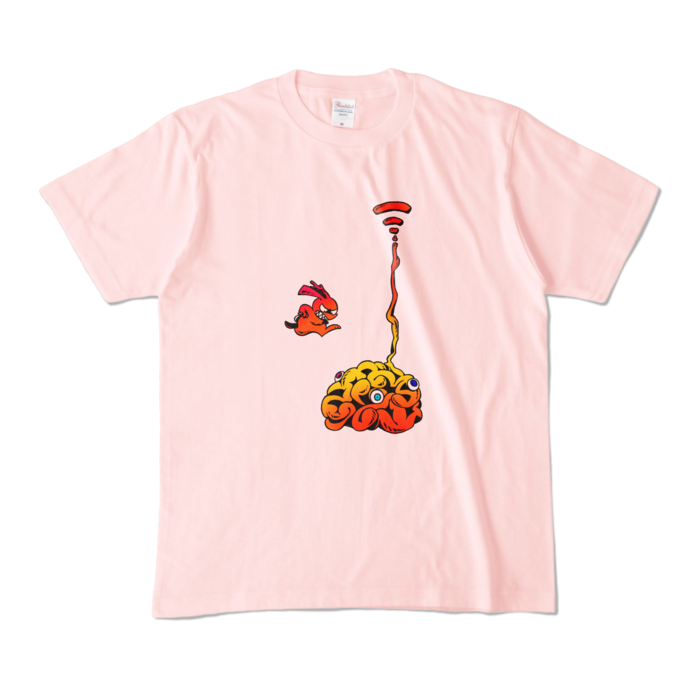 カラーTシャツ - M - ライトピンク (淡色)(1)