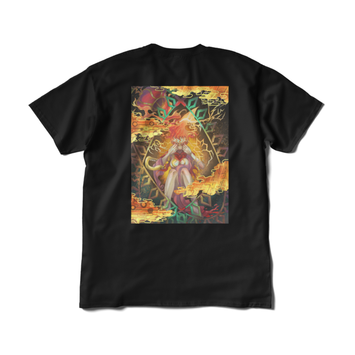 背中Tシャツ：サイズXL