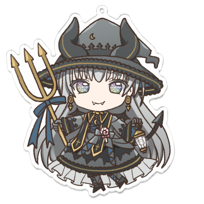 アクリルキーホルダー - 100 x 100 (mm)