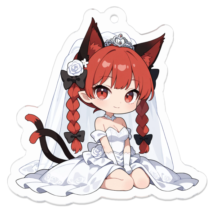 アクリルキーホルダー - 50 x 50 (mm)(キャラのみ)