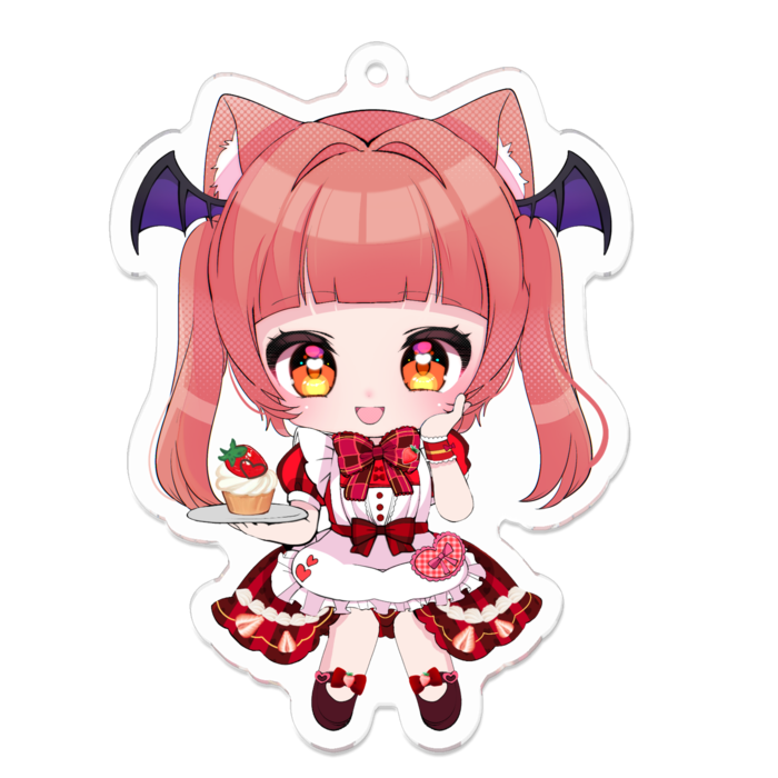 アクリルキーホルダー - 70 x 70 (mm)