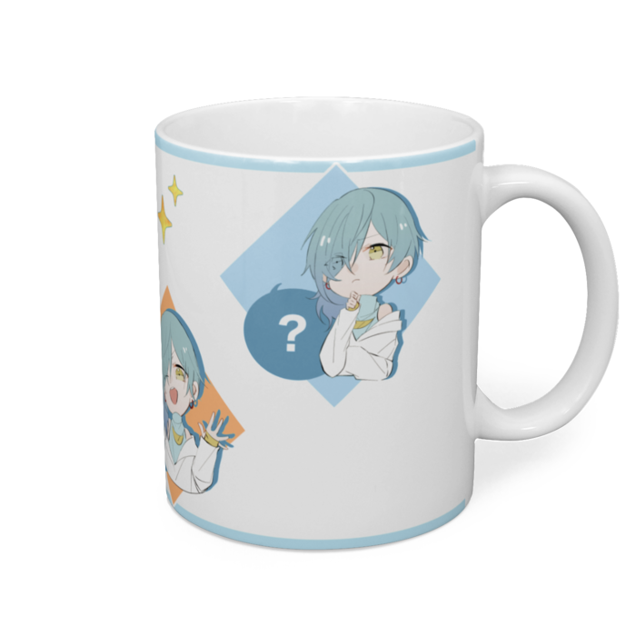 マグカップ - 直径 8 cm / 高さ 9.5 cm