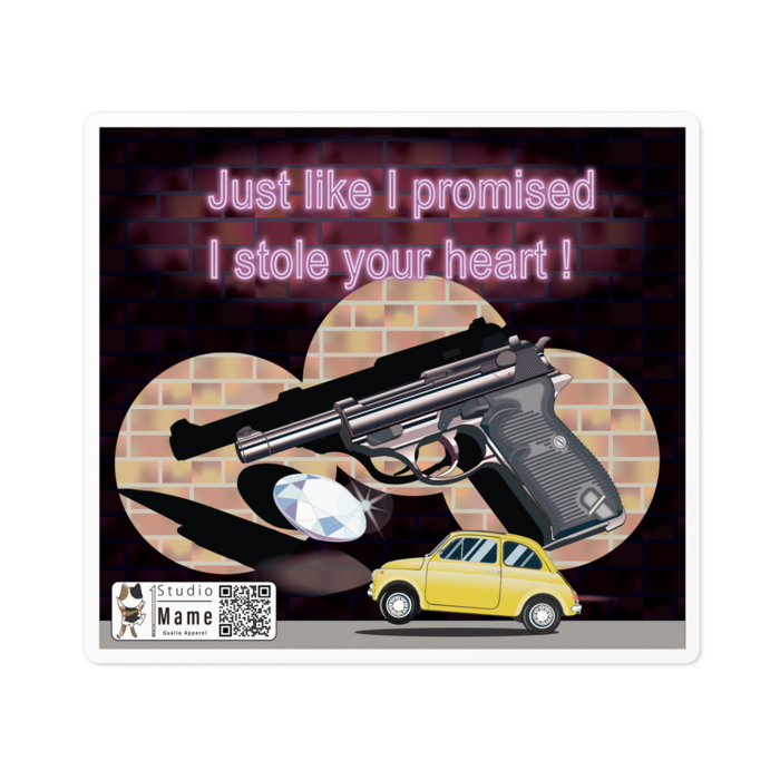 ステッカー - 100 x 100 (mm)(1)