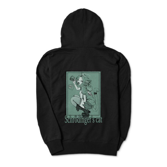 ジップパーカー - S - ブラック