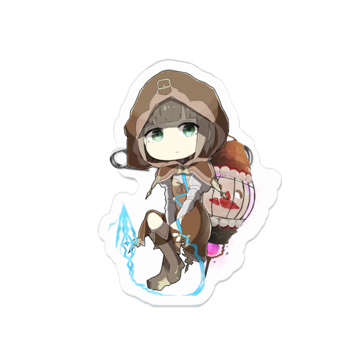 アクリルバッジ - 50 x 50 (mm)