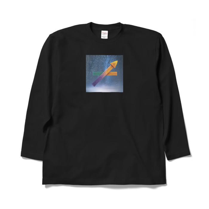 ロングスリーブTシャツ - XL - ブラック