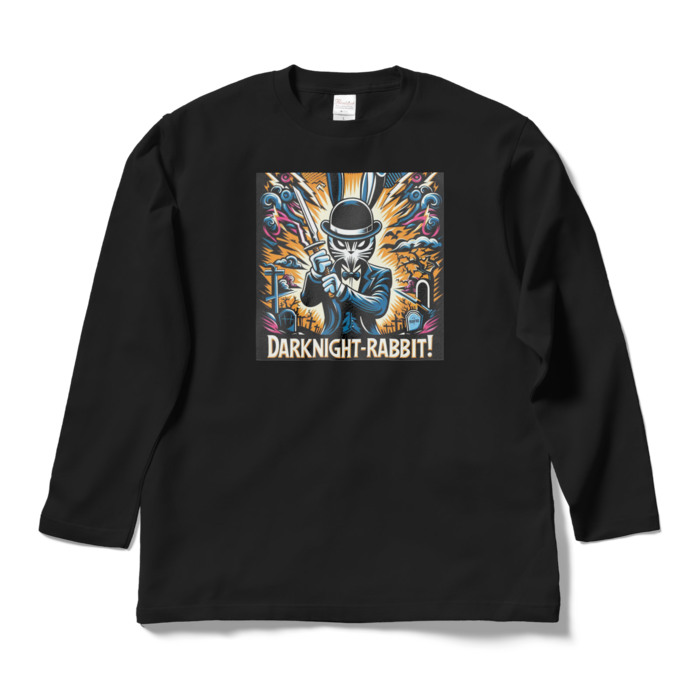 ロングスリーブTシャツ - L - ブラック