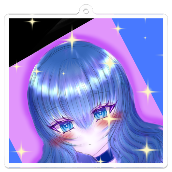 アクリルキーホルダー - 70 x 70 (mm)
