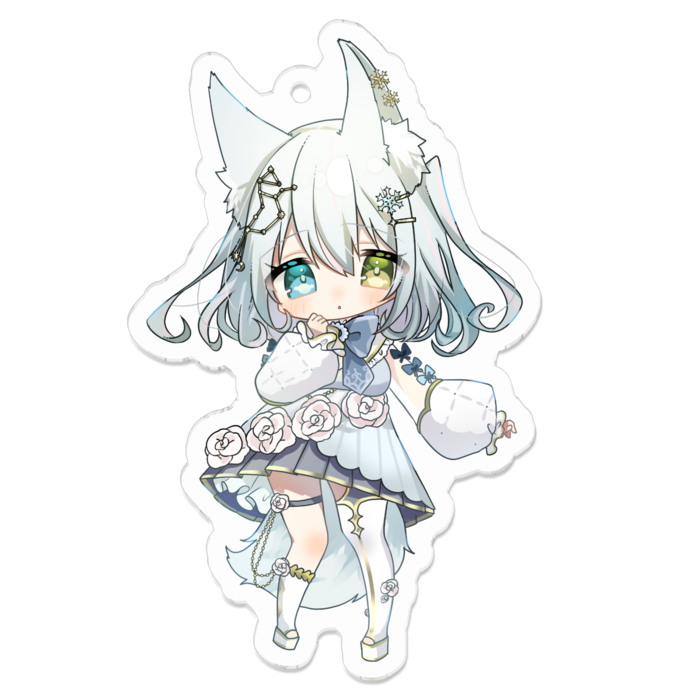 アクリルキーホルダー - 70 x 70 (mm)