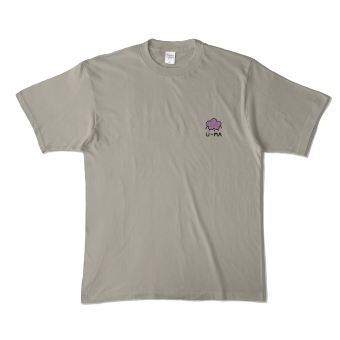 カラーTシャツ - XL - シルバーグレー (淡色)