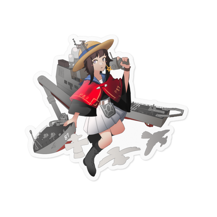 ステッカー - 100 x 100 (mm)