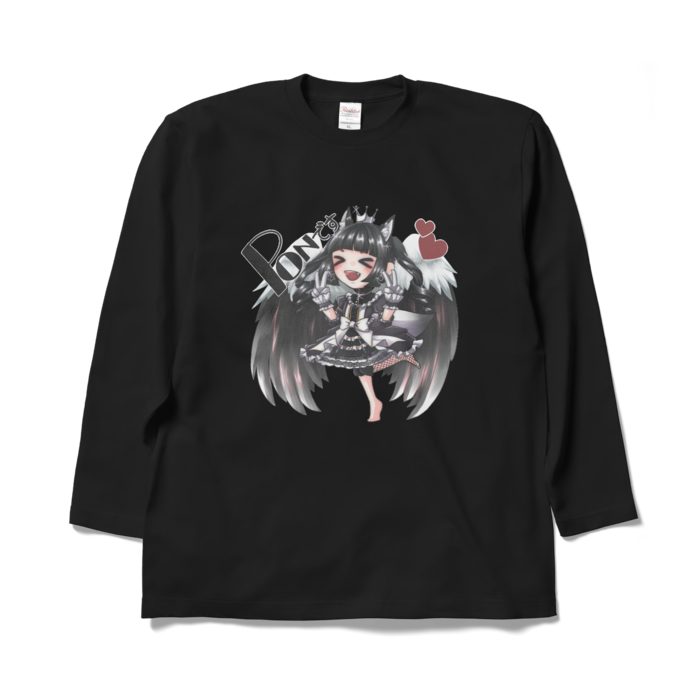 ロングスリーブTシャツ - XL - ブラック
