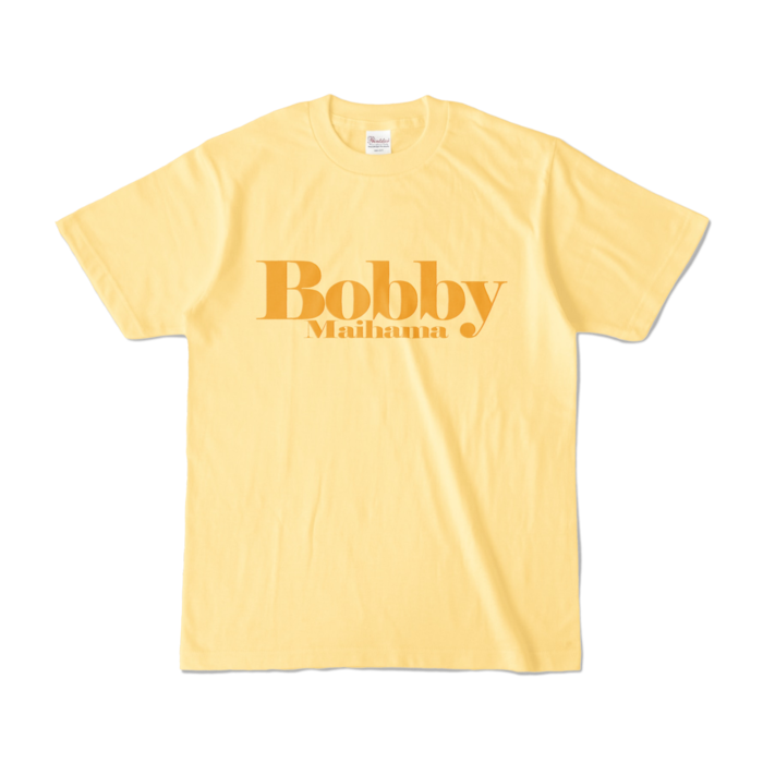 BobbyのカラーTシャツ - S - ライトイエロー (淡色)