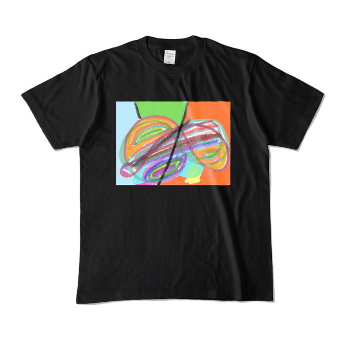 カラーTシャツ - M - ブラック (濃色)
