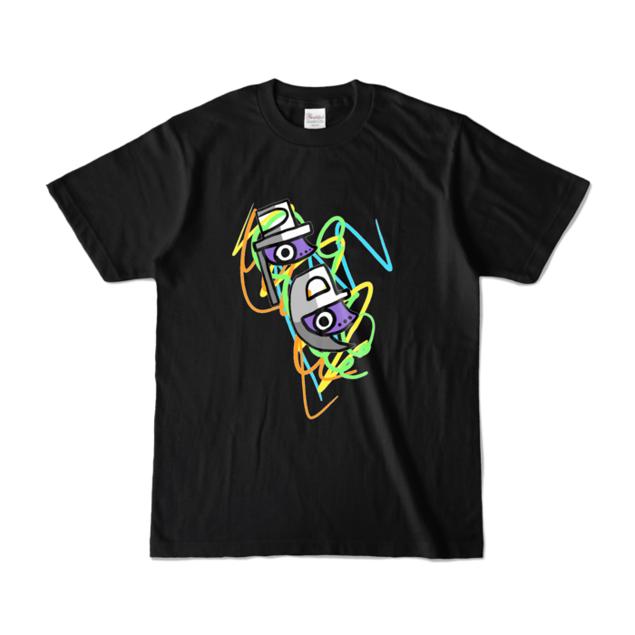 カラーTシャツ - S - ブラック (濃色)