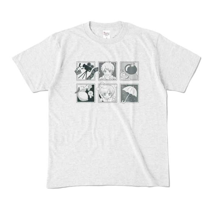 カラーTシャツ - M - アッシュ (淡色)