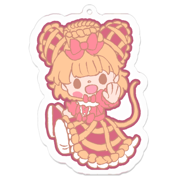 アクリルキーホルダー - 70 x 70 (mm)