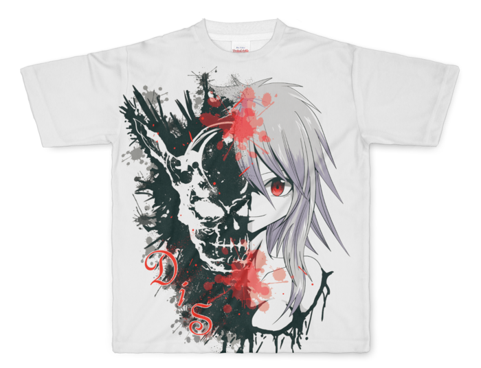 フルグラフィックTシャツ - L - 正面印刷のみ