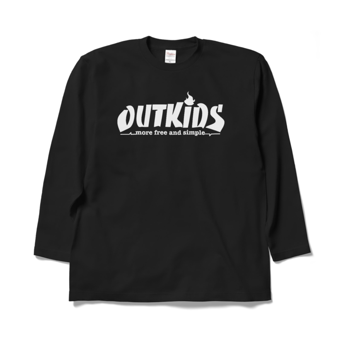 ロングスリーブTシャツ - XL - ブラック