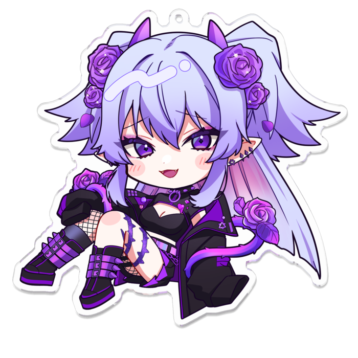 アクリルキーホルダー - 100 x 100 (mm)