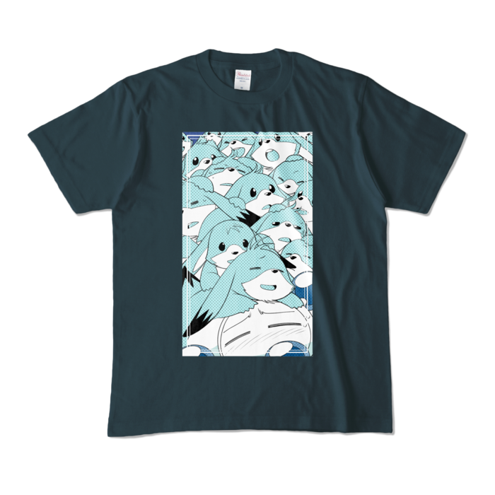 カラーTシャツ - M - デニム (濃色)