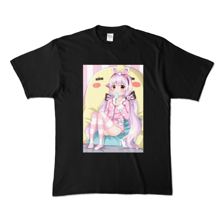 カラーTシャツ - XL - ブラック (濃色)