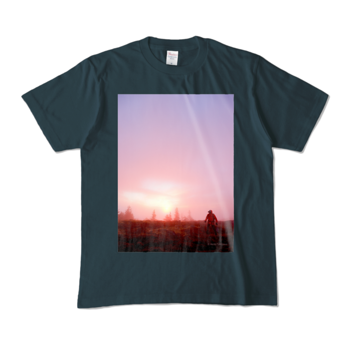 カラーTシャツ - M - デニム (濃色)