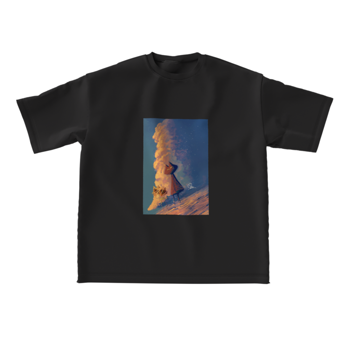 ビッグシルエットTシャツ - L - 正面