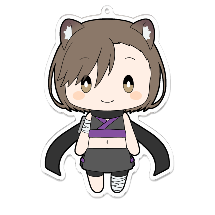 アクリルキーホルダー - 100 x 100 (mm)