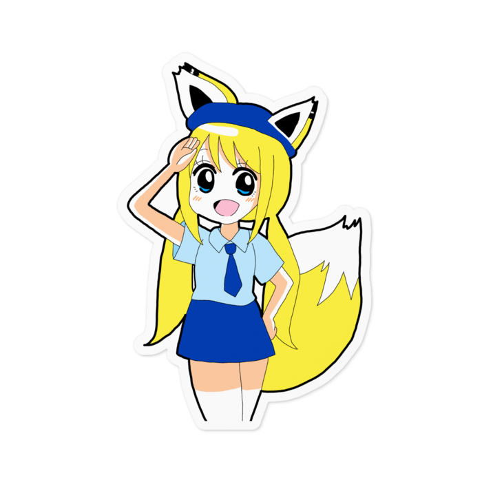 ステッカー - 100 x 100 (mm)