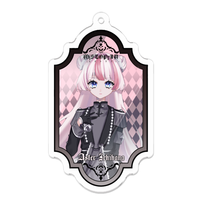 アクリルキーホルダー - 70 x 70 (mm)