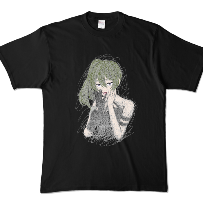 カラーTシャツ - XL - ブラック (濃色)