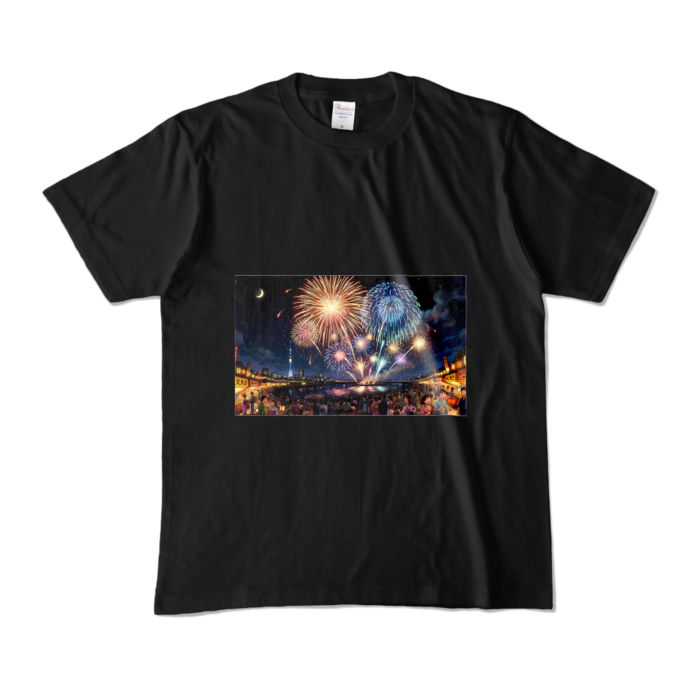 カラーTシャツ - M - ブラック (濃色)