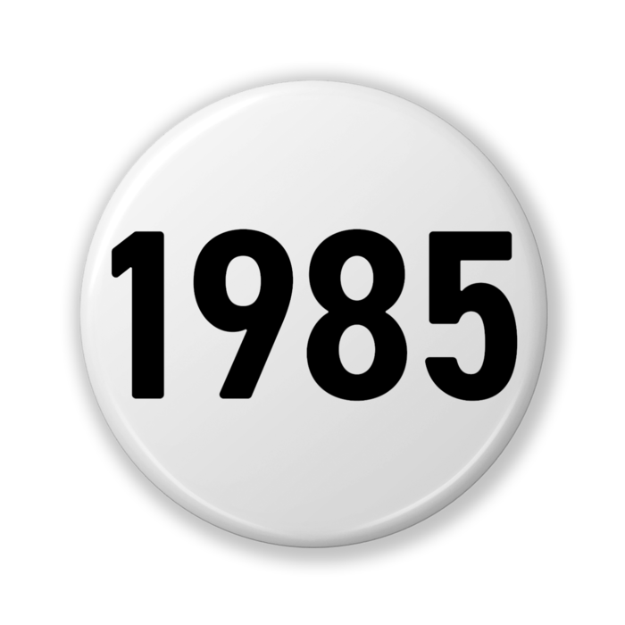 【1985】缶バッジ- 32mm