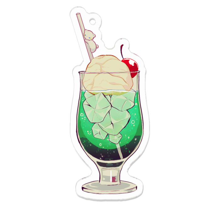 アクリルキーホルダー - 70 x 70 (mm)