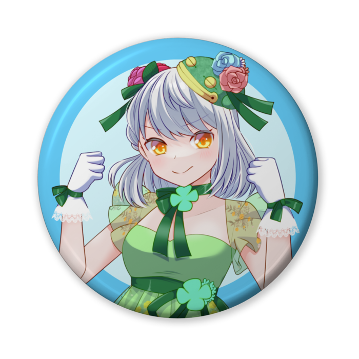 キービジュ妖精缶バッジ（バリュー） - 56mm