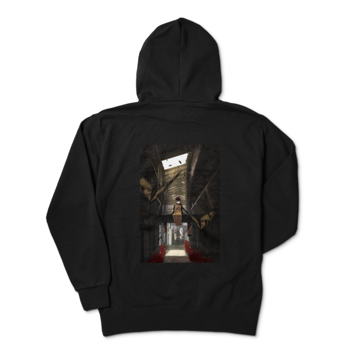 パーカー - XL - ブラック