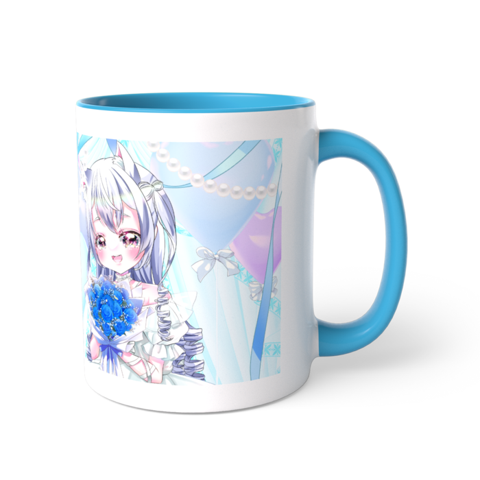 ツートンカラーマグカップ - 直径 8.2cm / 高さ 9.5cm