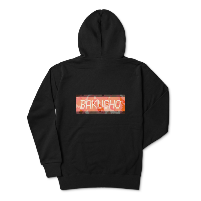 ジップパーカー - L - ブラック