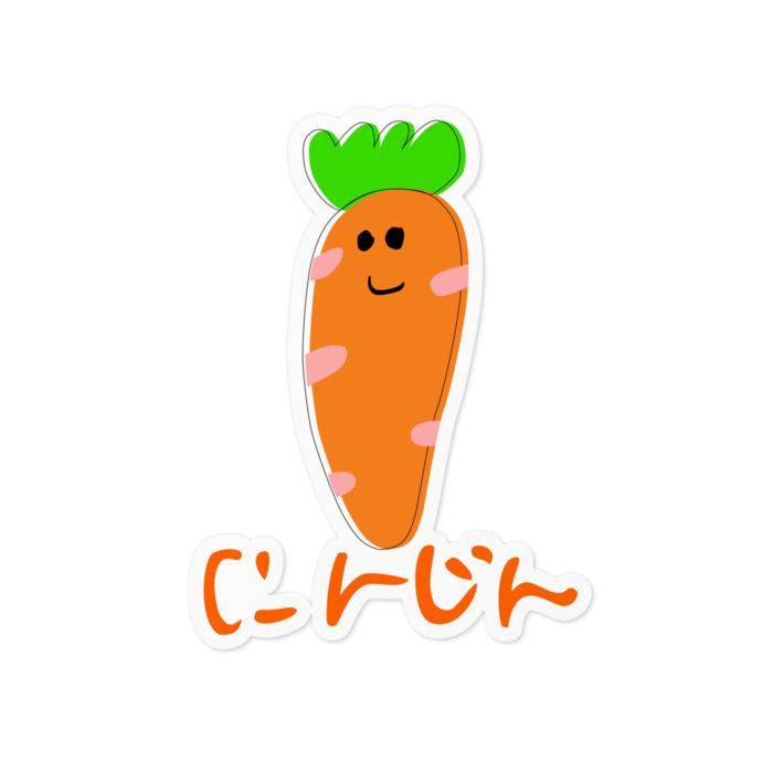 ステッカー - 100 x 100 (mm)