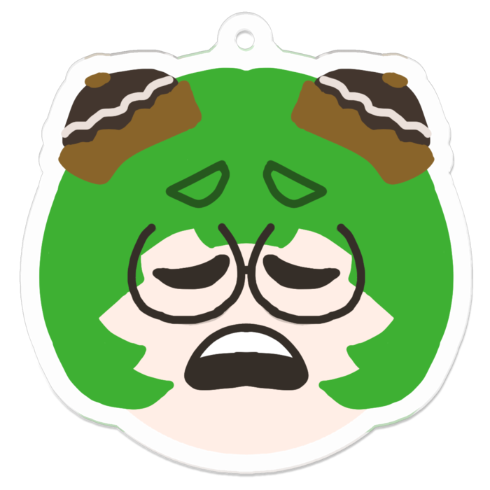 アクリルキーホルダー - 50 x 50 (mm)