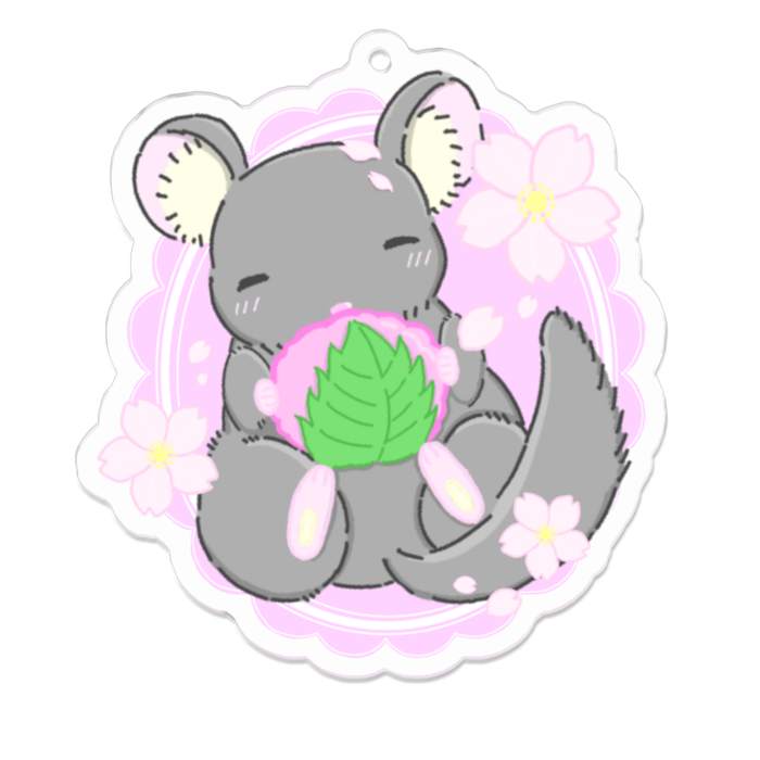 アクリルキーホルダー - 70 x 70 (mm)