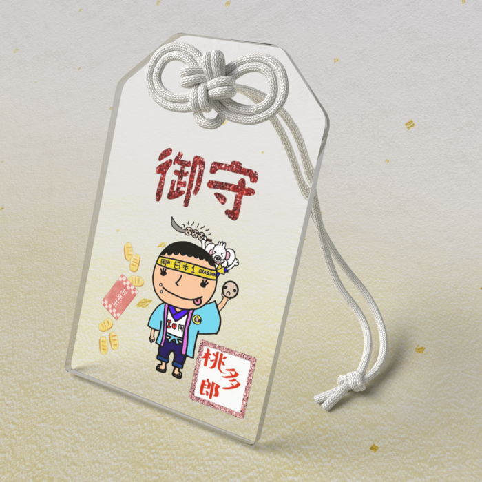 アクリルお守り - 50 × 80mm