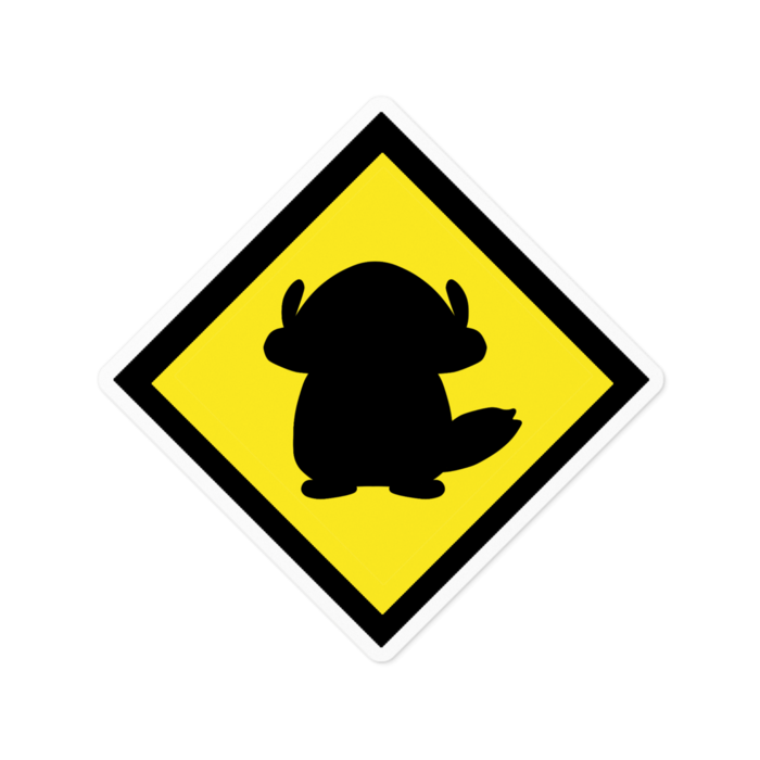 ステッカー - 100 x 100 (mm)