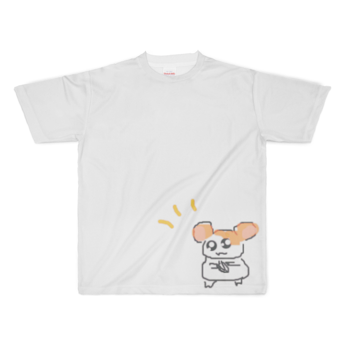 フルグラフィックTシャツ - XL - 正面印刷のみ