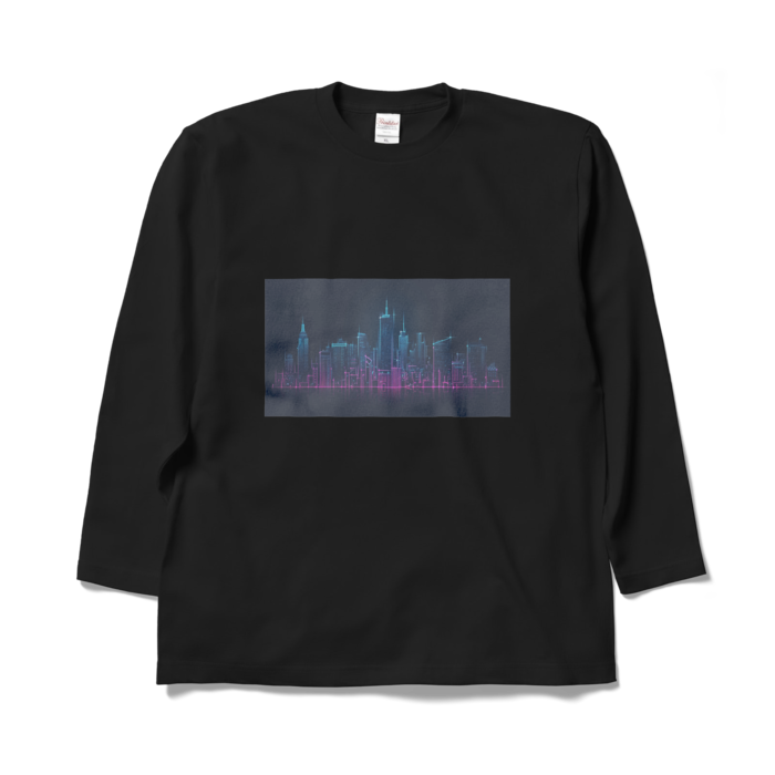 ロングスリーブTシャツ - XL - ブラック